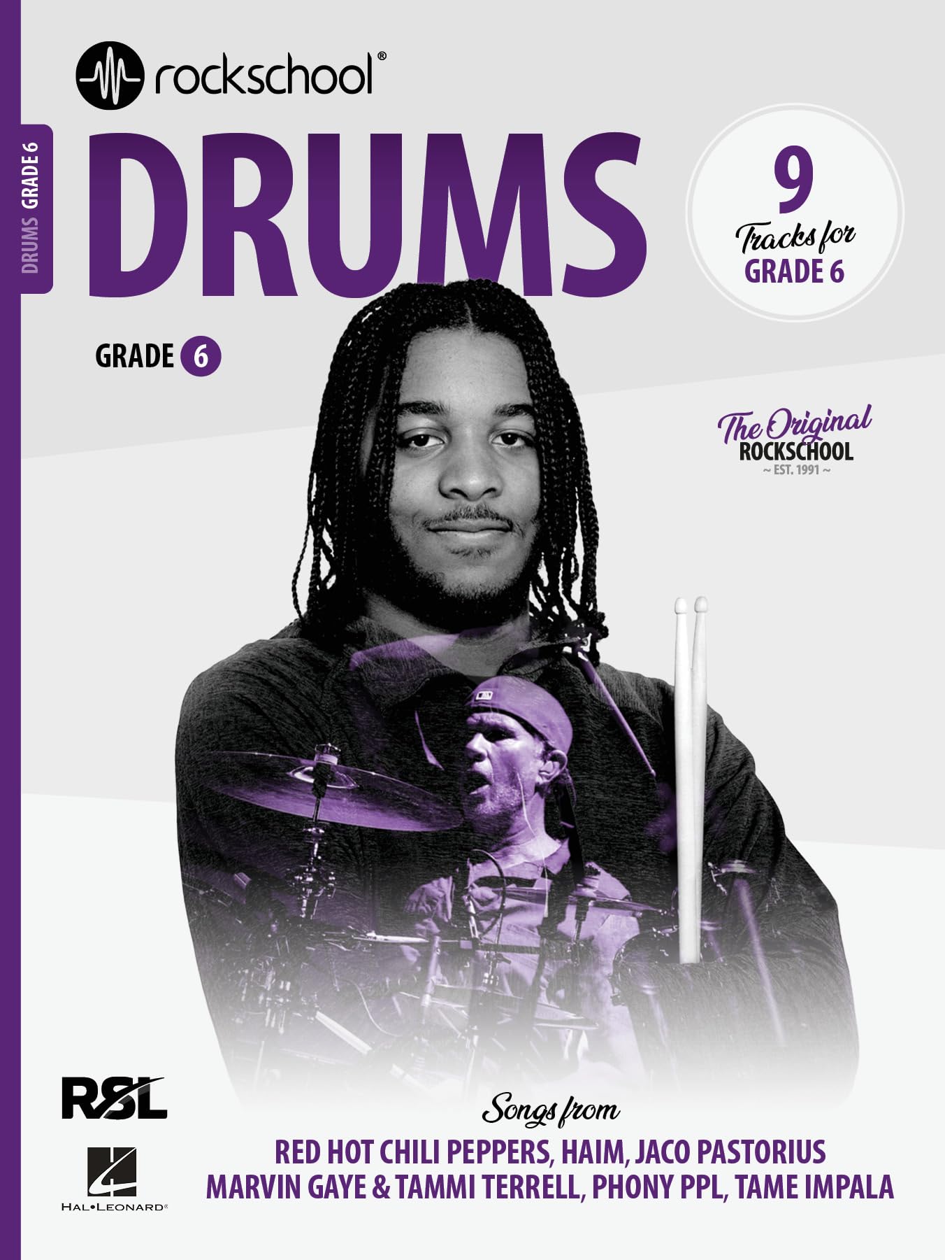 Rockschool Drums Grade 6 (2024) - 9781789365023