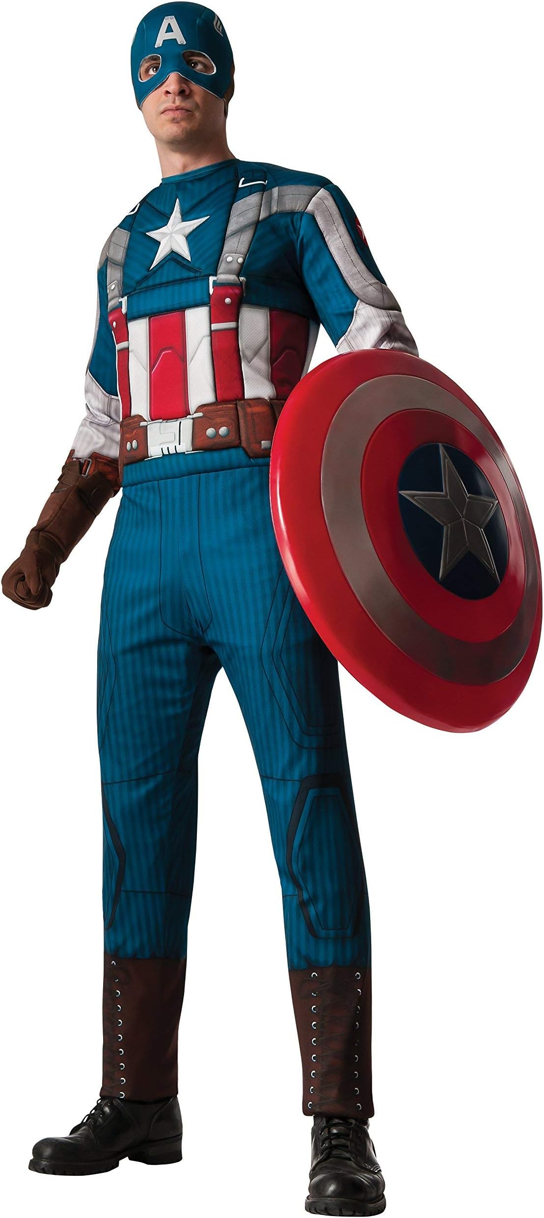 Rubie's Men's Marvel Universe Captain America Soldier Costume