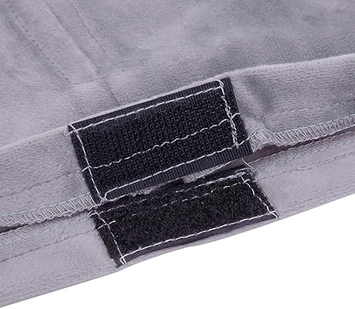 Miniatura 3 de rockcloud Paquete de 2 soportes de terciopelo para caja de pañuelos, servilleta decorativa de papel facial para dormitorio, baño, automóvil u