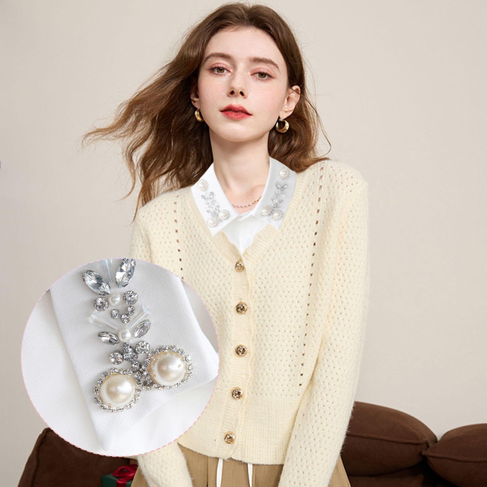 Colletto Da Donna 1 Pezzo, Colletto Finto Elee, Accessori Di Abbigliamento