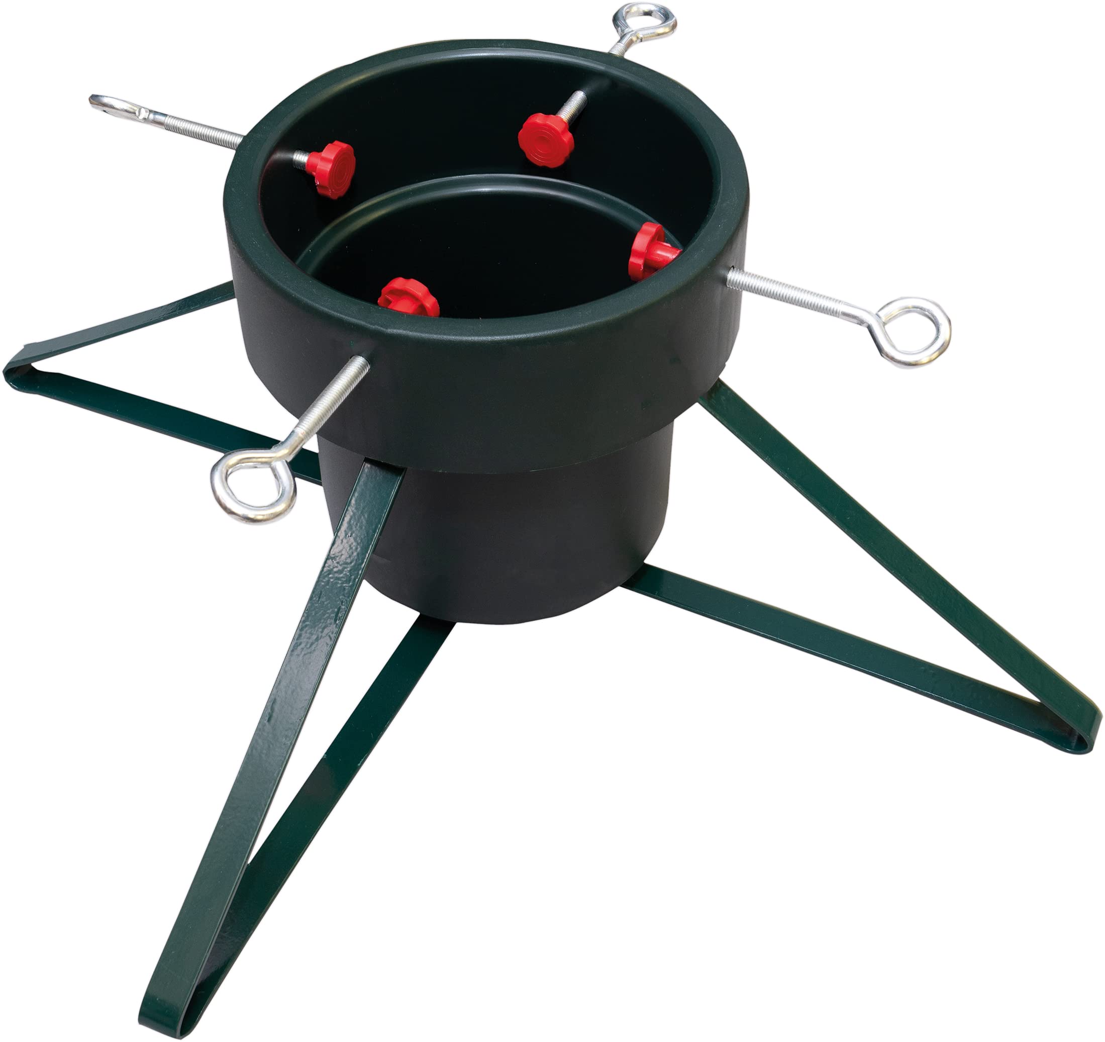Netagon Christmas Tree Stand - Green - Metal/Plastic - One Size