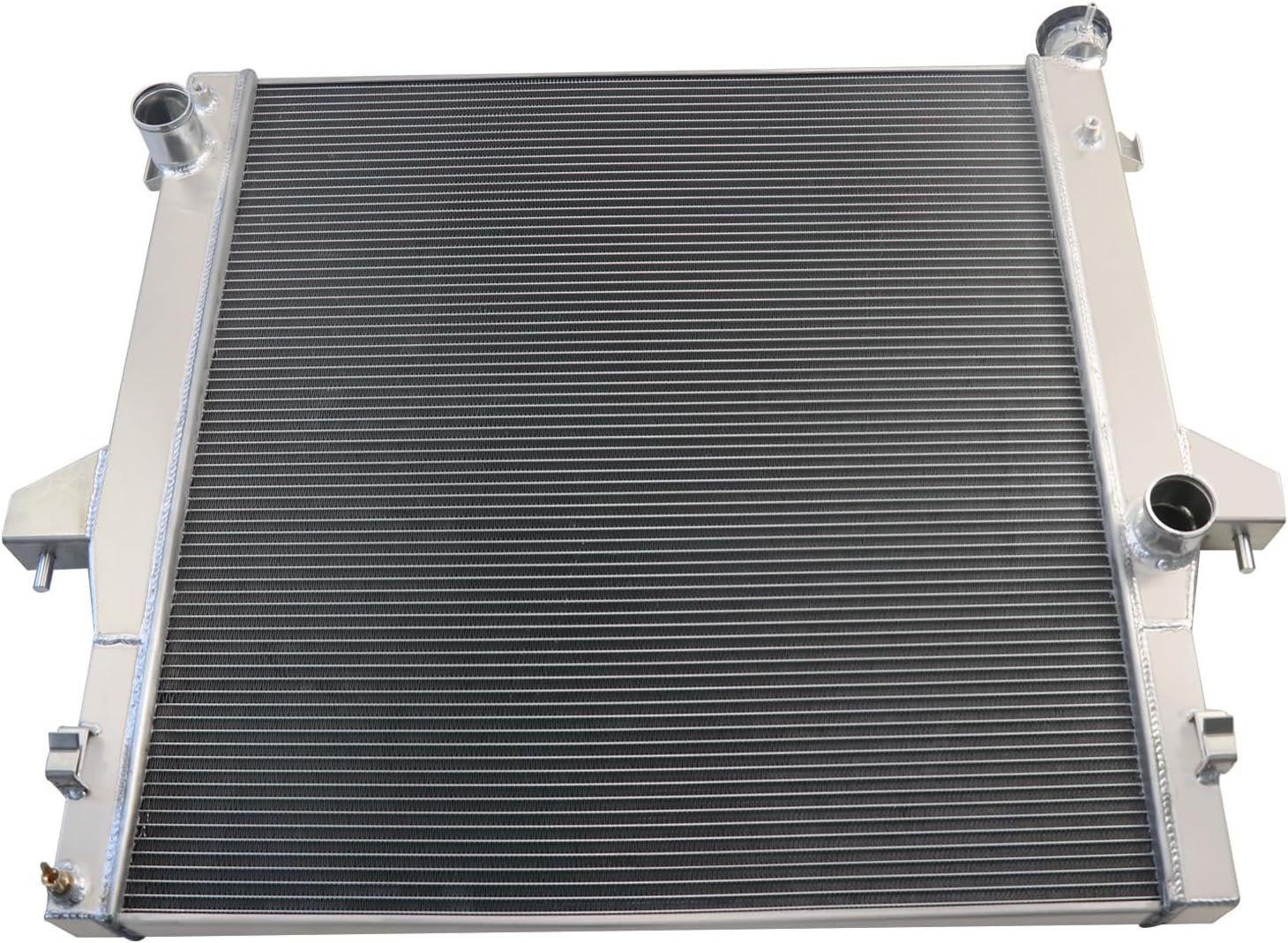 4 Row Aluminum Radiator for 2003-2009 Dodge Ram/Chassis Cab 2500W 3500W/5.9L 6.7L Cummins Engine 2004 2005 2006 2007 2008 03 04 05 06 07 08 09