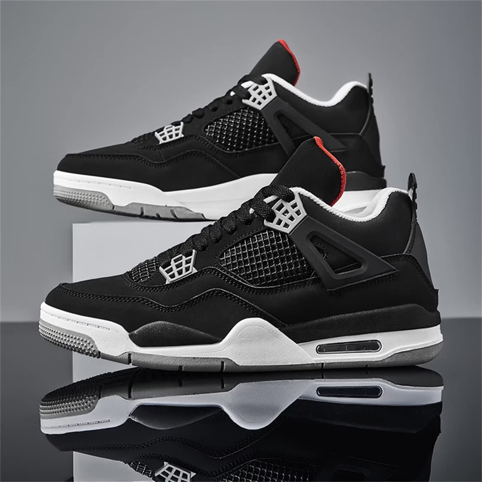 Air 4 Retro Zapatillas de skate clásicas para hombre zapatillas de baloncesto informales para trabajo correr caminar