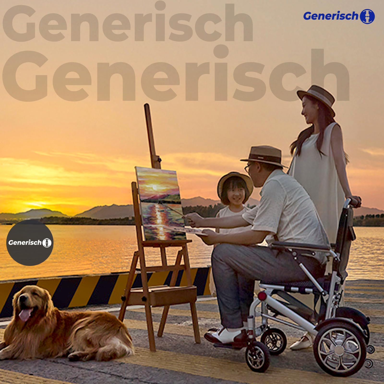 Silla de ruedas eléctrica plegable ligera con mando a distancia, 15,9 kg, motor de 400 W, alcance de 25 – 50 km, capacidad de carga de 150 kg, para personas mayores y discapacidades, viajes y todo