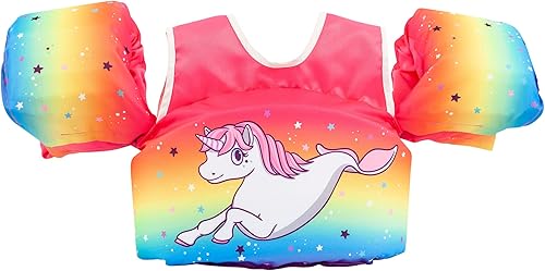 Miniatura 9 de Body Glove Paddle Pals - Chaleco salvavidas para niños aprobado por la Guardia Costera para aprender a nadar PFD