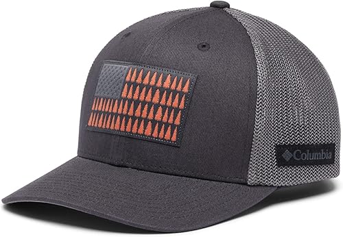 Miniatura 10 de Columbia Gorra de bola de malla con bandera de árbol-corona baja