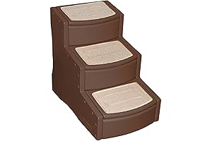 3-Step Non-Slip Dog Steps for Large Dogs and Elderly Pets