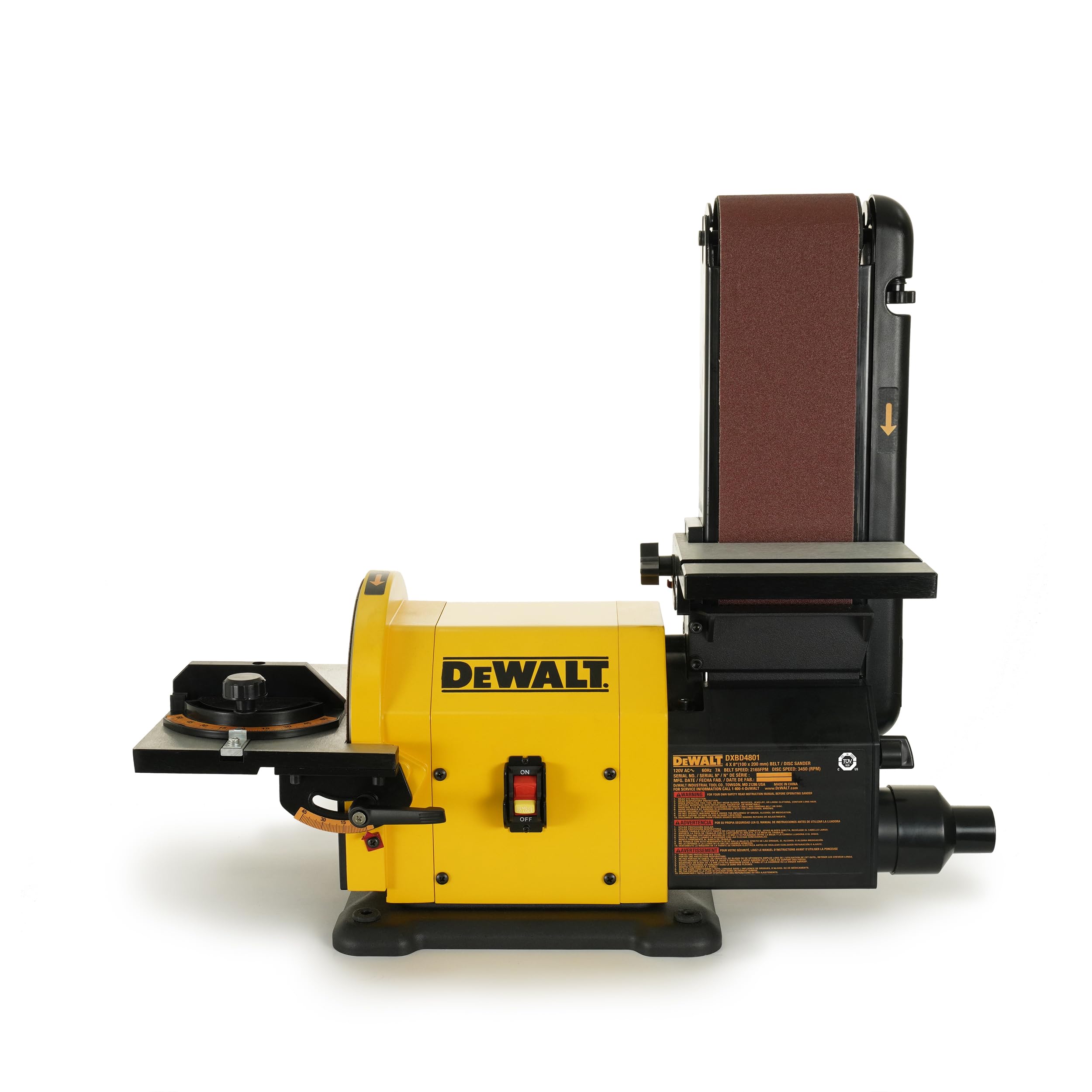 4" x 36" Belt and 8" Disc Sander