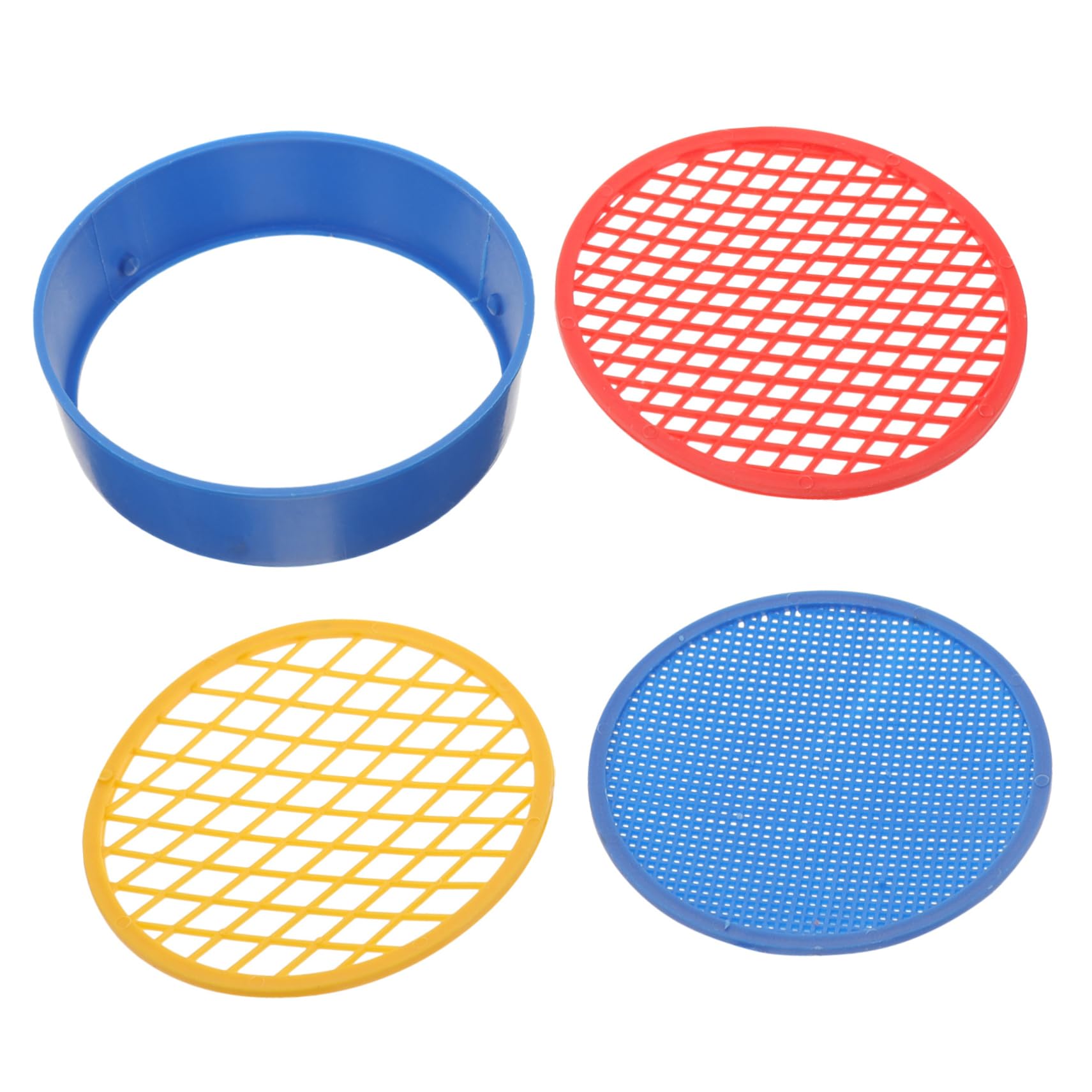 YARNOW 12 Ensembles Tamis de Sol Outils Jardinage Outils de Jardinage Criblage de Jardin Jardinage Outillage Tamis Terre Rocher Tamis à Pierres Plateau de tamisage de Plantation Plastique