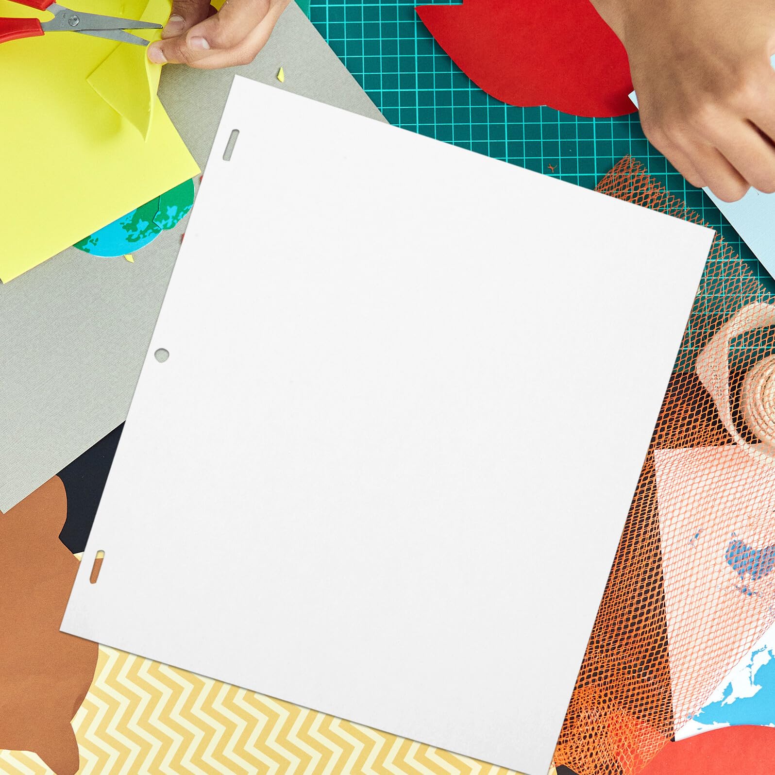 SOIMISS 200 Stück Animationspapier Positionierung Weißes Zeichen Transparentpapier Stabiles Tracing Paper für Künstler Studenten Vielseitig für Zeichnung und Animation