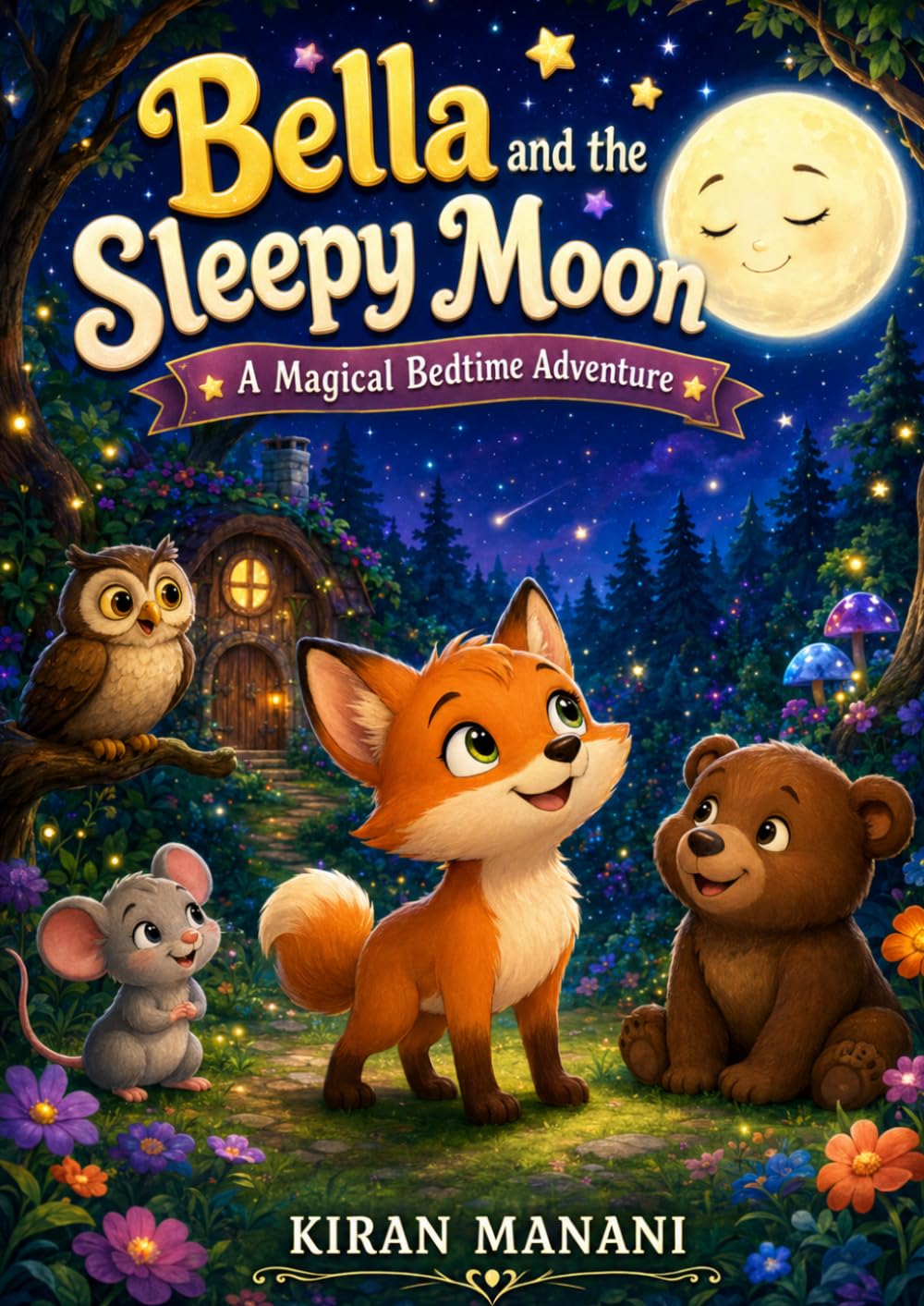 Bella and the Sleepy Moon: A Magical Bedtime Adventure
