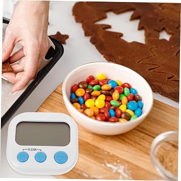 Levemolo Electronic Kitchen Timer Small Timer for Cooking Decorative Kitchen Tool Count Up/Function