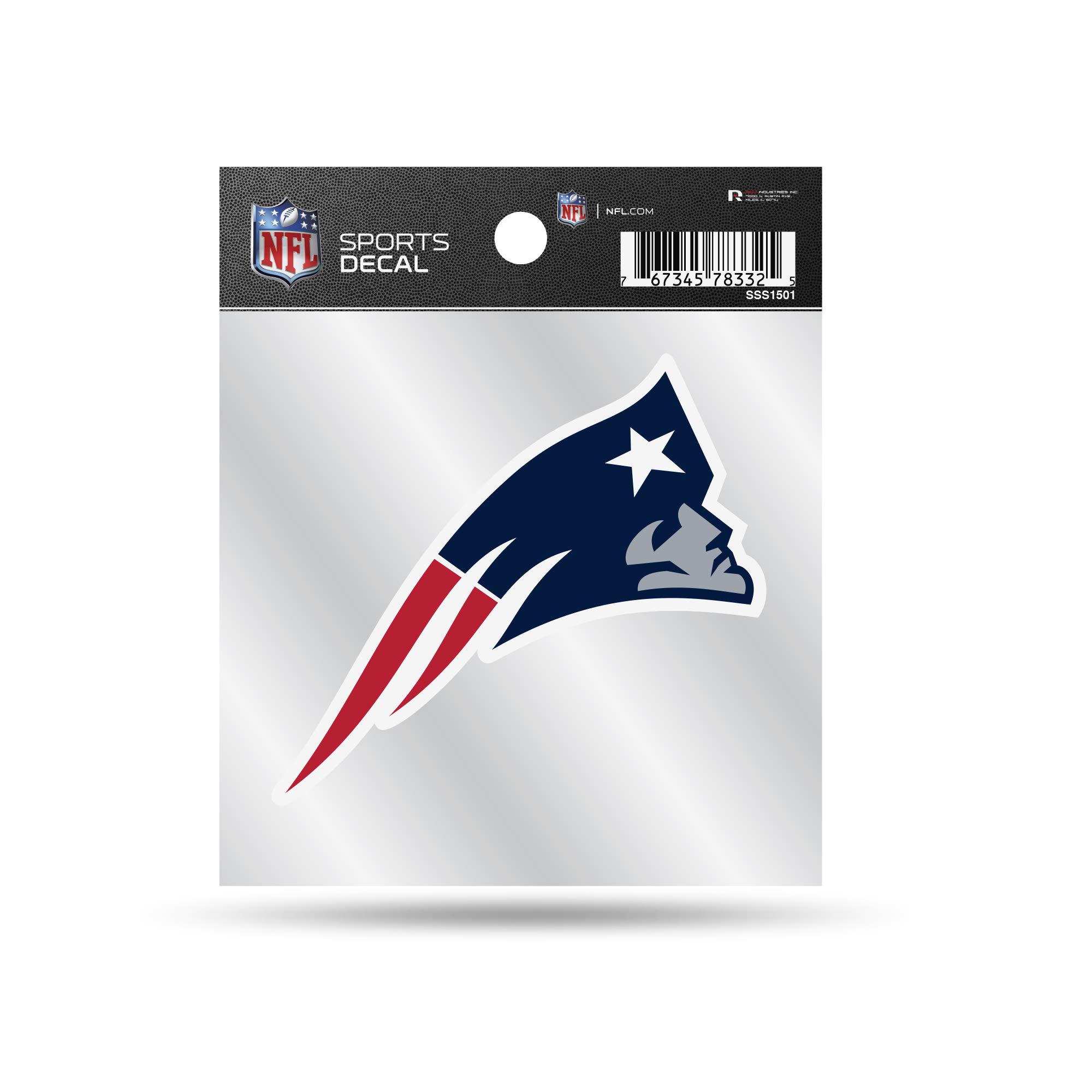 Rico Industries NFL unisex-adult NFL Primary Logo 4x4 Decal