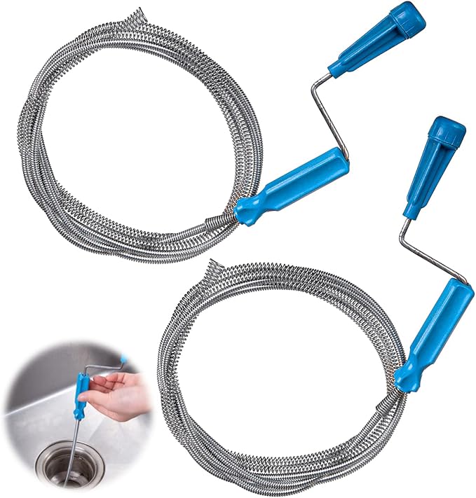 Spirale Reinigung Abfluss