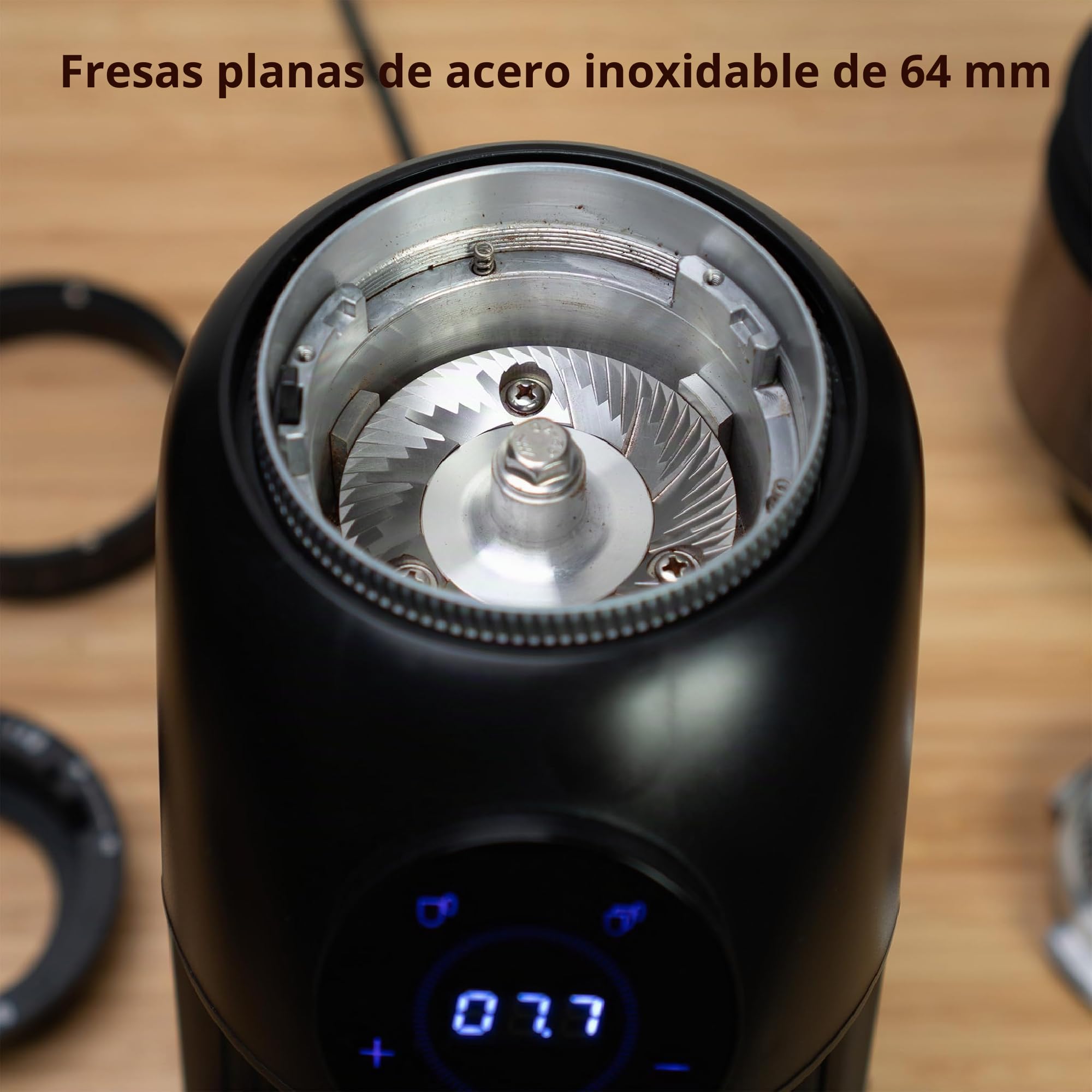 MiiCoffee Molinillo de café GF64 (negro)
