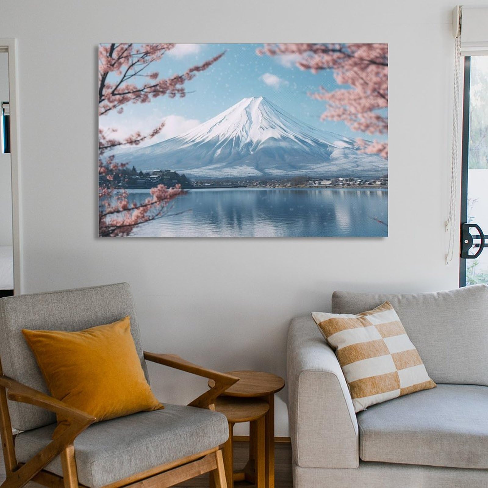 桜井孝美 富士山 日本画 フレーム付き 約30cm x 40cm 桜井孝美 富士山 日本画 フレーム付き 約30cm x 40cm - メルカリ