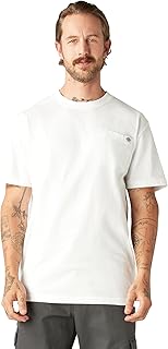 Dickies Men's Grey Heathered Crew Neck Short Sleeve T-Shirt