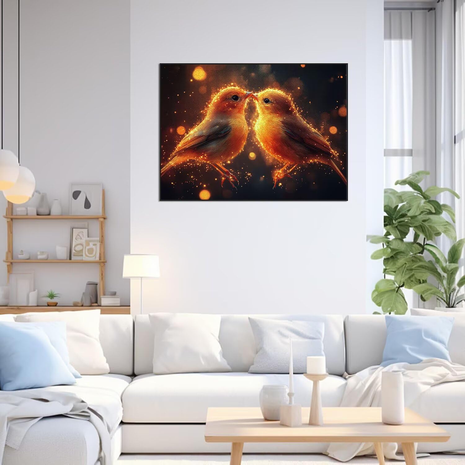 Puzzle 5000 Teile für Erwachsene, 3D Puzzle Traum Holzpuzzles, n-578 | Puzzlematte Vogel, Heimunterhaltung, Entspannung Meditationspuzzle, Impossible Klassische Jigsaw Puzzles, Home Decoration