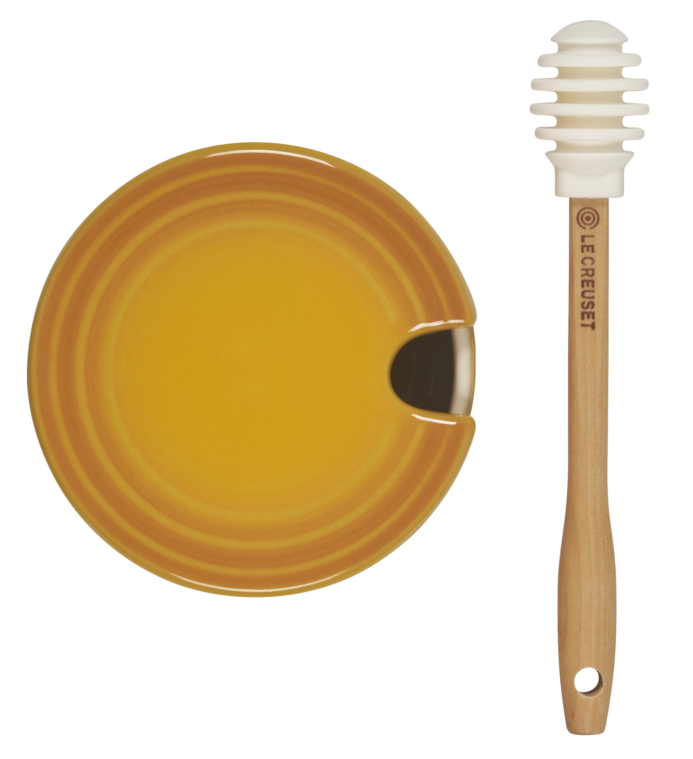 Le Creuset Stoneware Honey Pot, 14 oz., Nectar