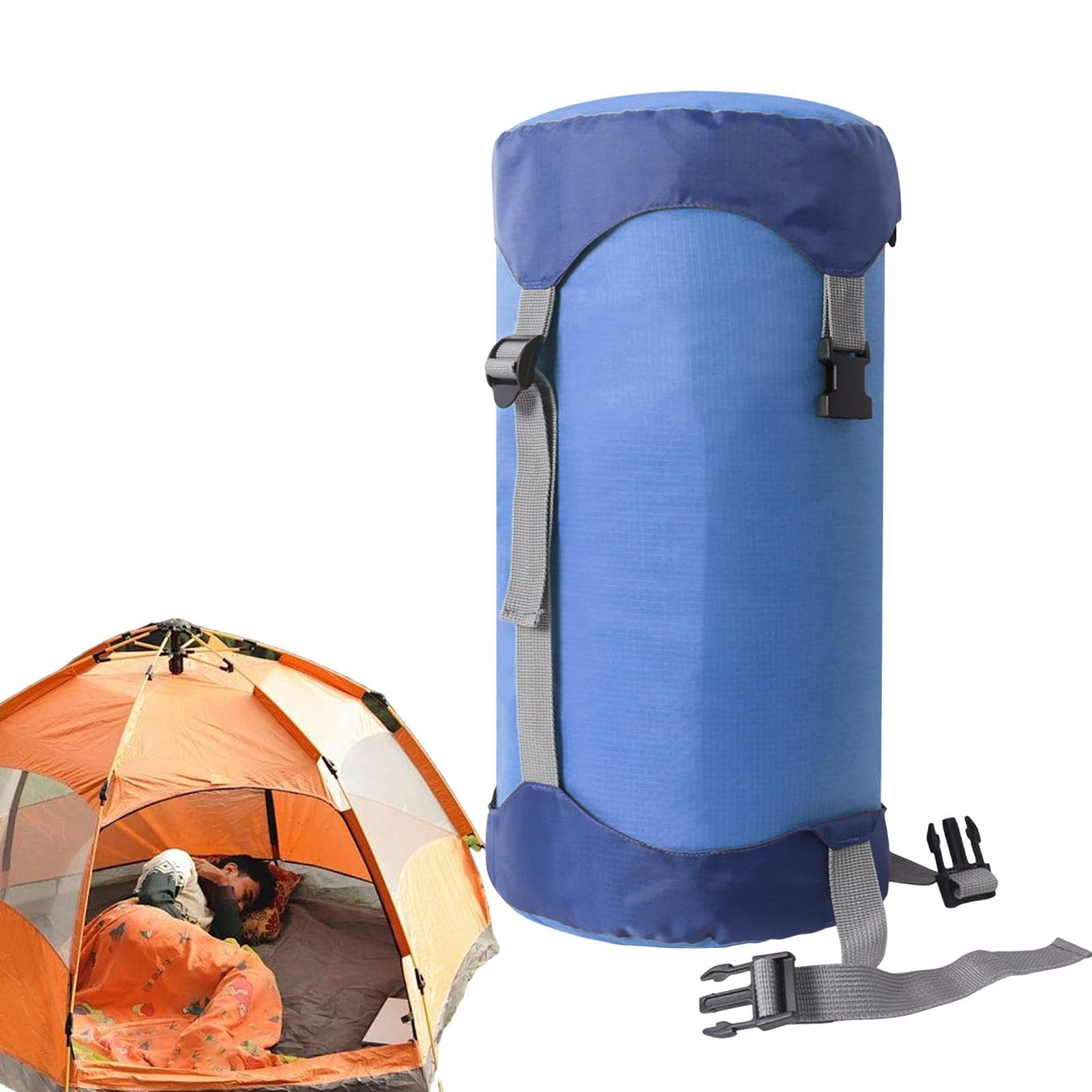 Kompressionssack Für Schlafsack, Wasserabweisend Schlafsack Packsack, Outdoor Aufbewahrungsbeutel, Kompressions Packsack Für Schlafsack Für Kleidung,