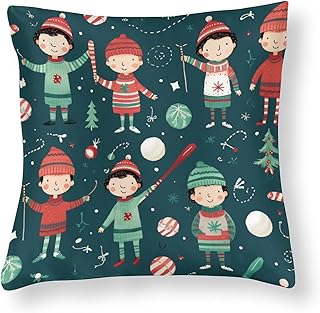 Baseball Boy Personalized Christmas Satin Modern Cushion Case Baseball Player Throw Pillow Covers Hidden Zipper 26