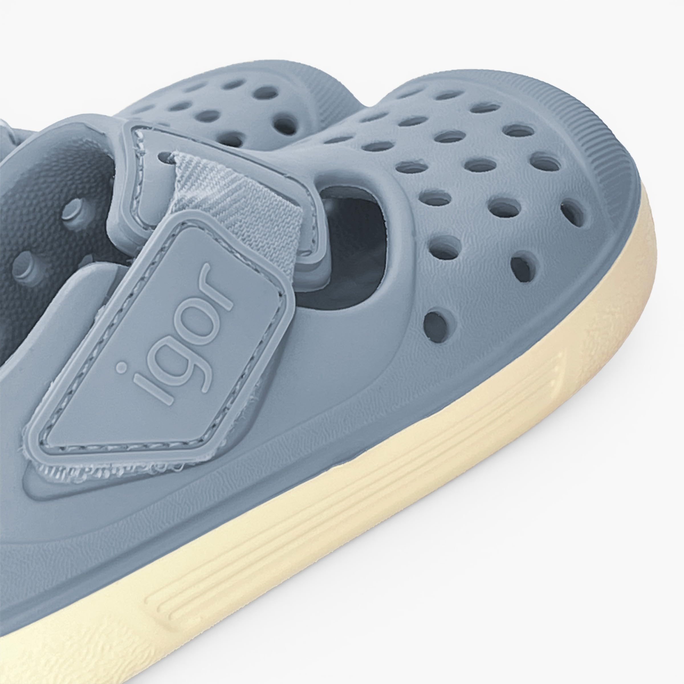 Pisamonas Cangrejeras Zueco Barefoot Malibu Suela Crema
