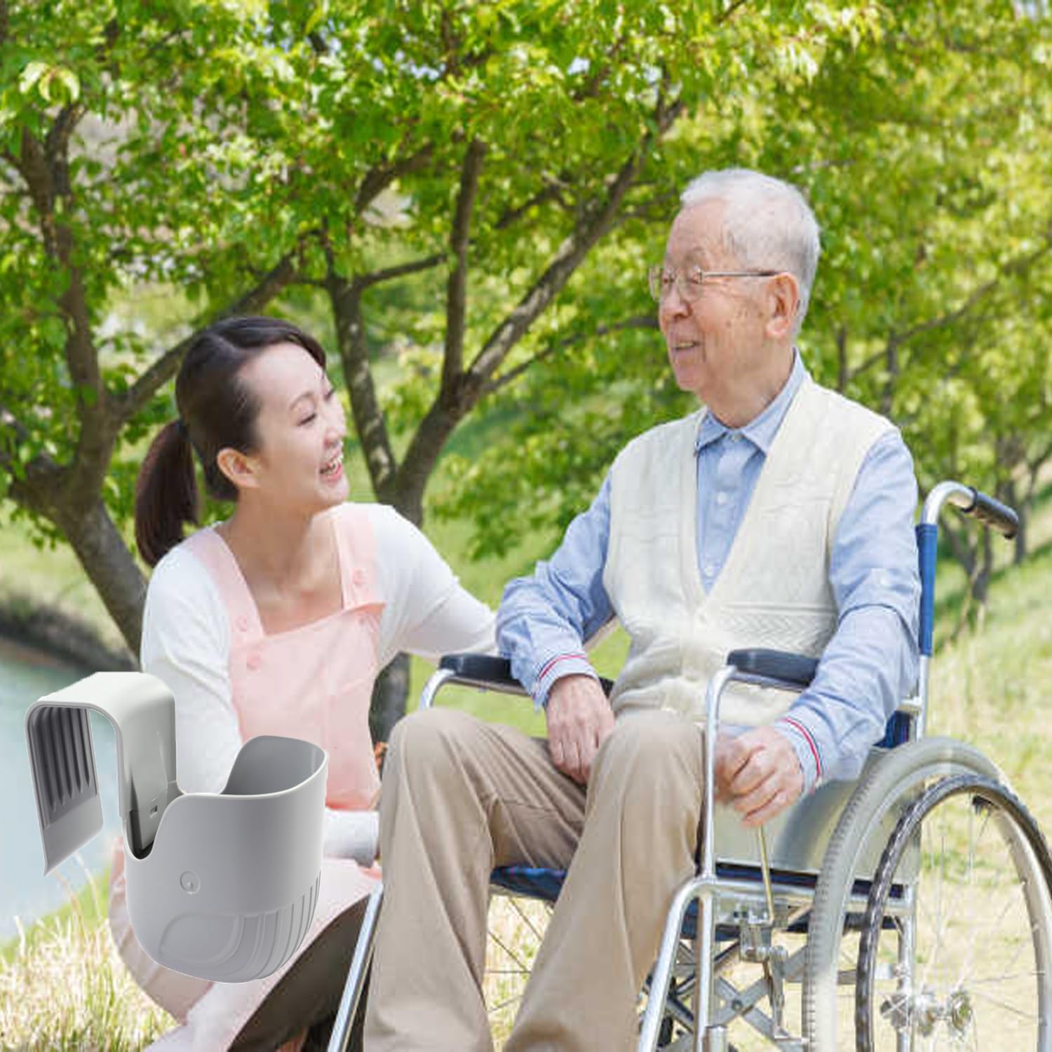 Portabicchieri per Auto, Convertibili, Compatibili con la Maggior Parte dei Seggiolini Auto e Passeggini, Grigio, ABS