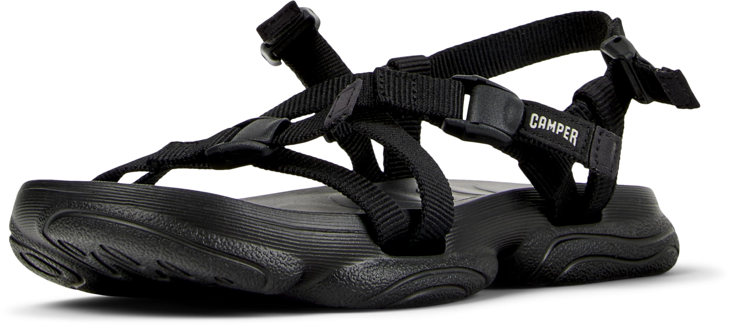 Camper Karst Sandal Women Sandal Black 39 (EU)