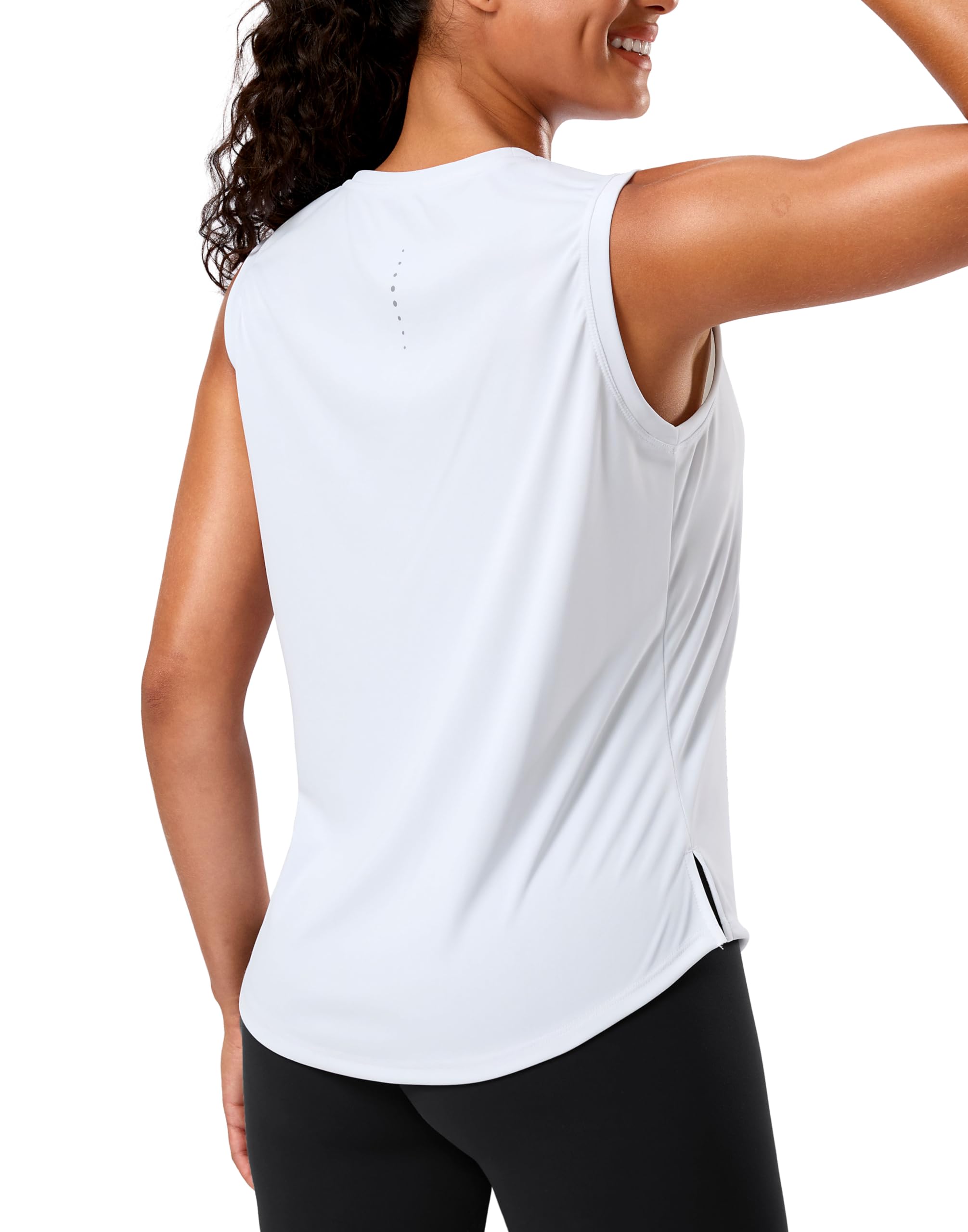G Gradual Womens Sleeveless Workout Tops Lightweight High Neck Tennis Yoga Shirts Running Athletic Tank Tops for Women