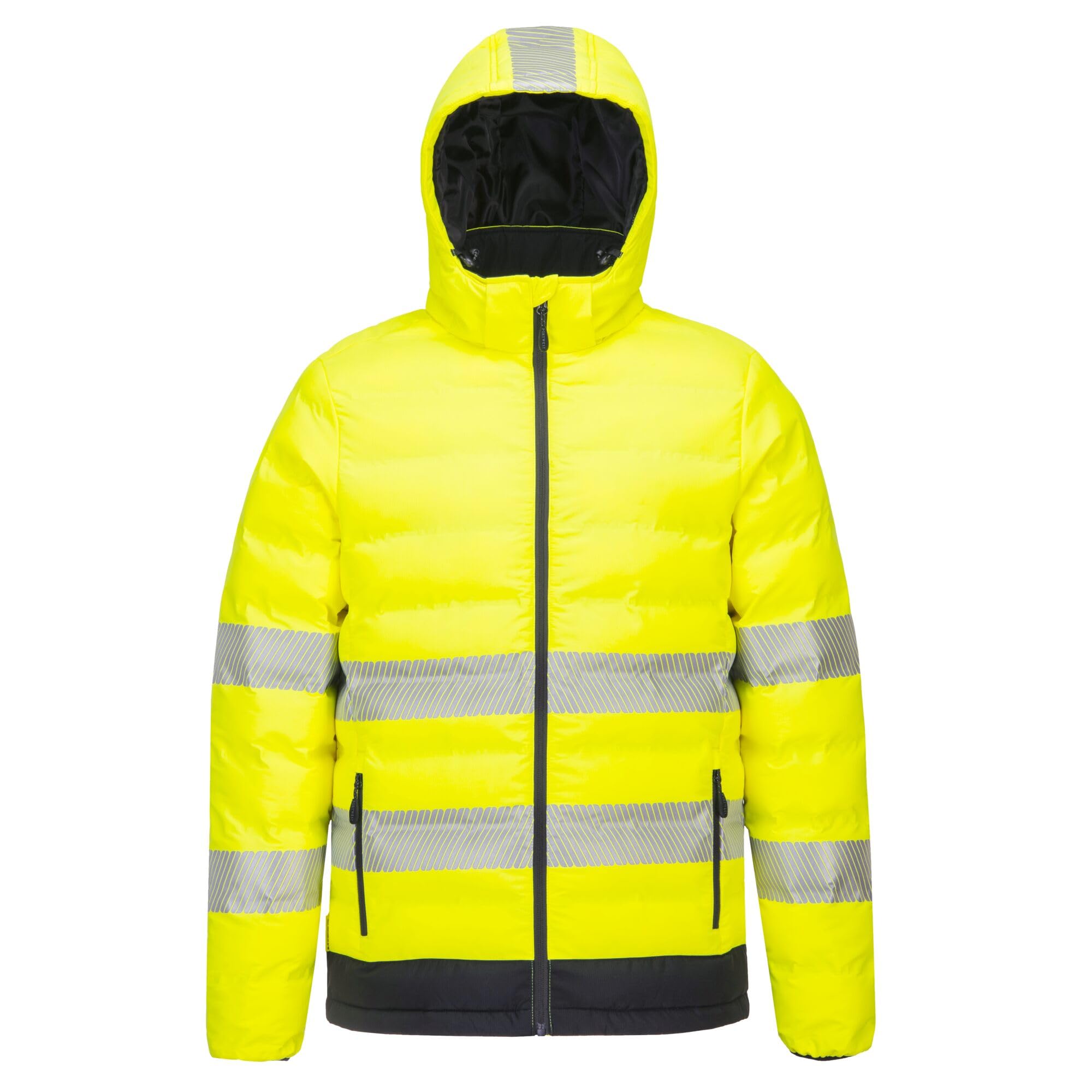 Portwest - Doudoune chauffante par ultrasons Haute visibilité Taille:L