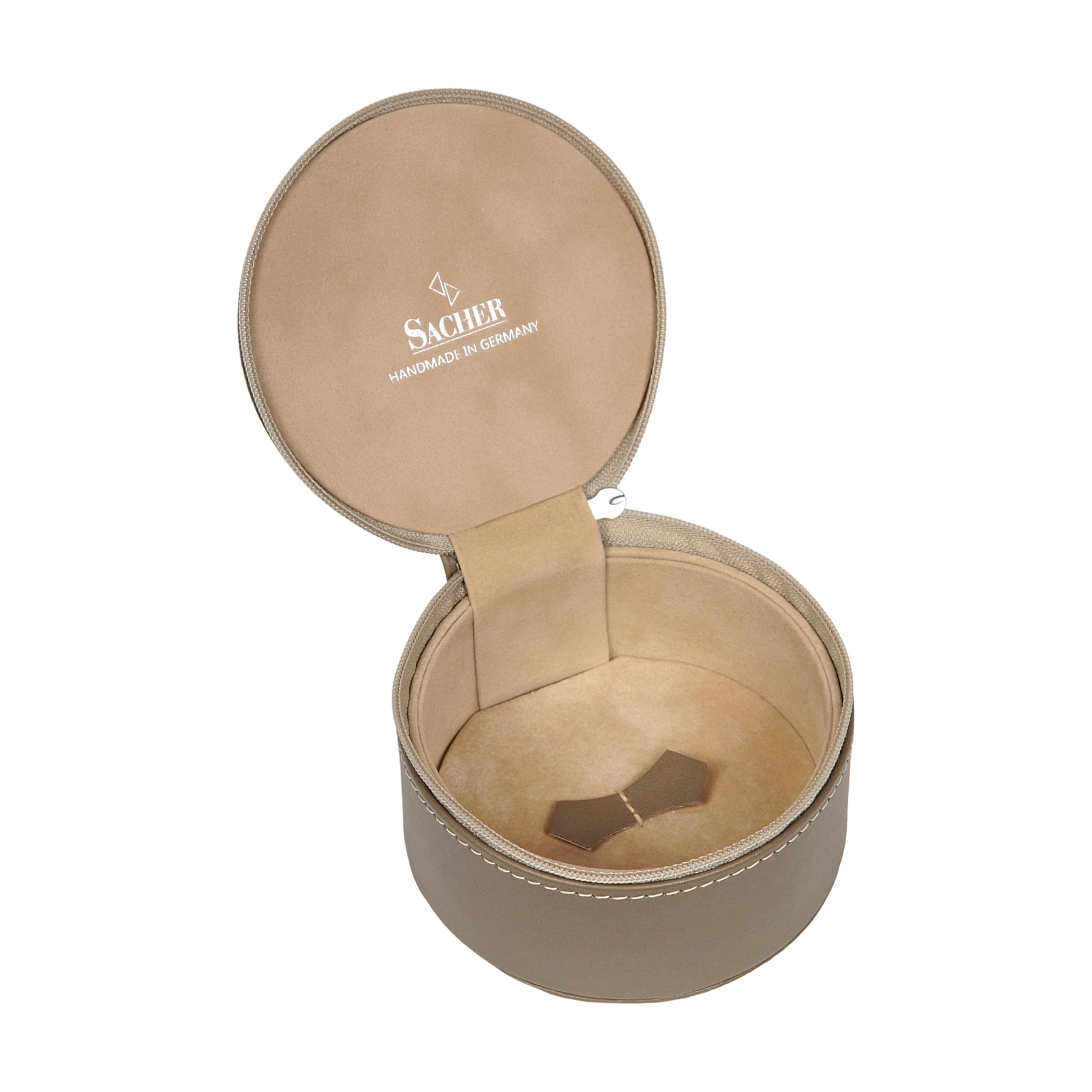 SACHER Schmuckbox Betsy nature/taupe (Leder)