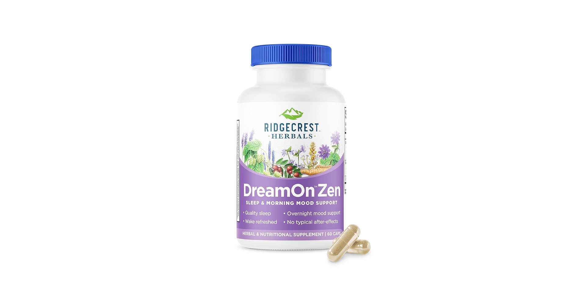 Amazon.com: Ridgecrest Herbals DreamOn Zen, Sleep Support