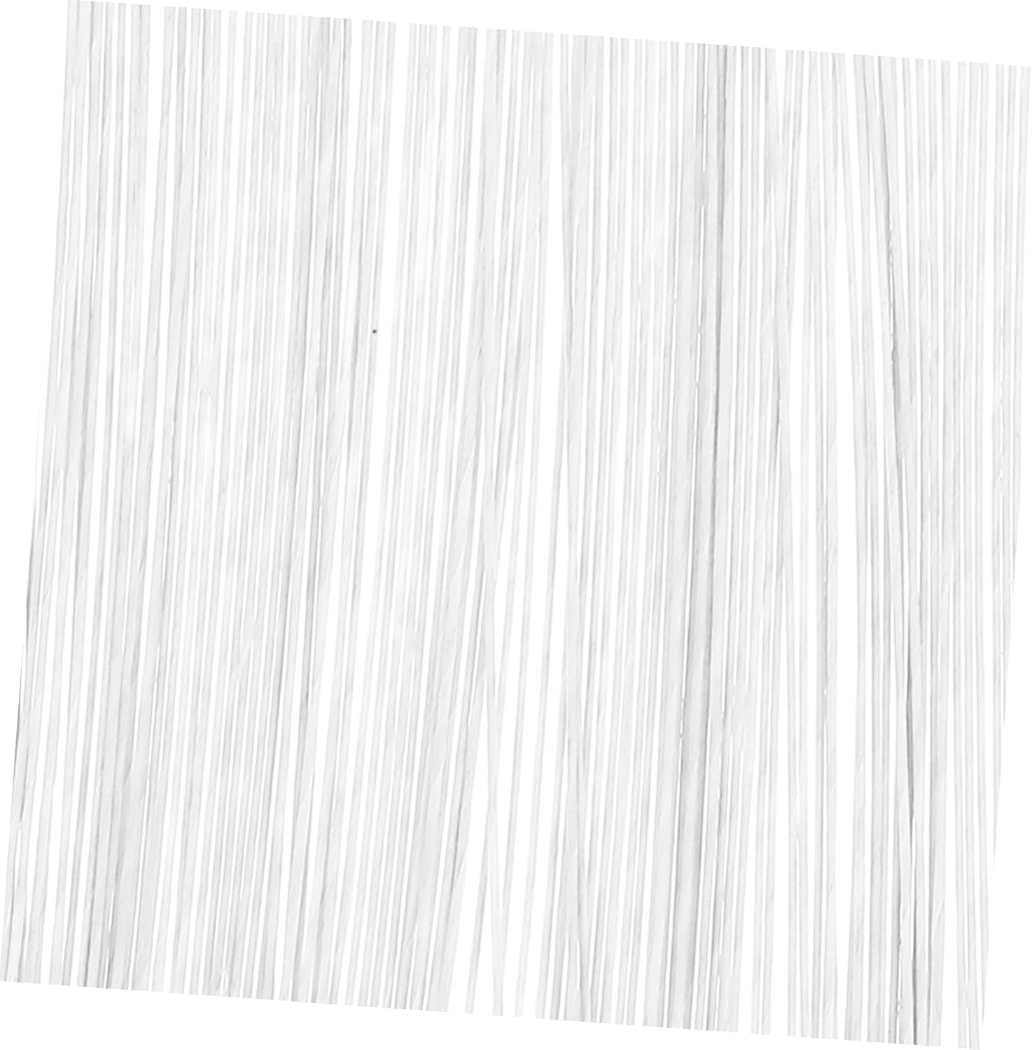 ULDIGI 100pcs Floral Stems Wire for Flower Arrangements Paper Wrapped Florist Wire for Crafting Bouquet Making and Wreath Creation and Lightweight Supplies