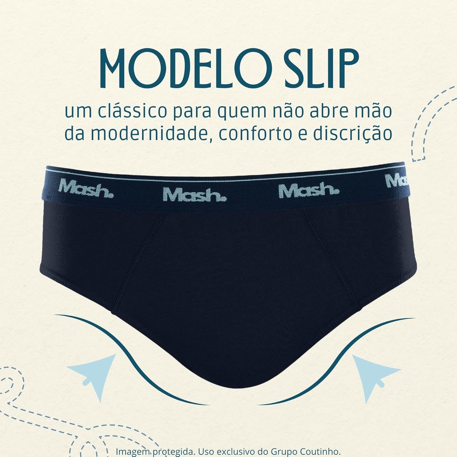 Kit 6 Cuecas Mash Slip Algodão Cotton Hipoalergênica Masculina em promoção! Veja a oferta e mais achadinhos de Moda íntima 5 Hoje é o melhor dia para comprar Kit 6 Cuecas Mash Slip Algodão Cotton Hipoalergênica Masculina com aquele preço maroto! Promoção! Aproveite a oferta! 5