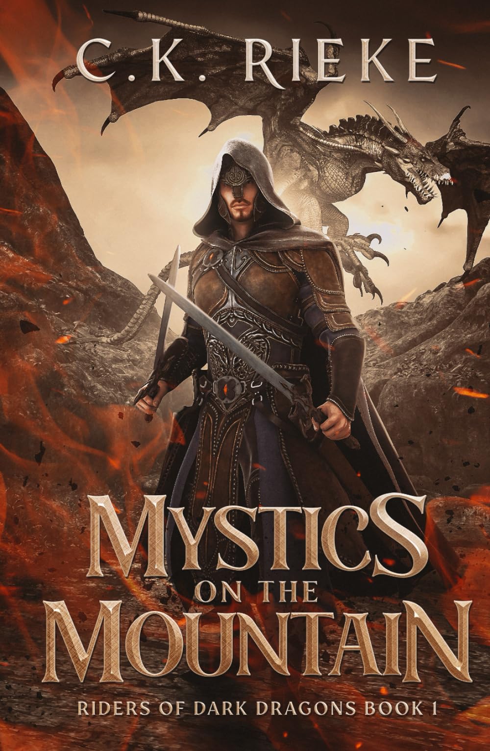 Mystics on the Mountain: An Epic Fantasy Adventure (Riders of Dark Dragons)