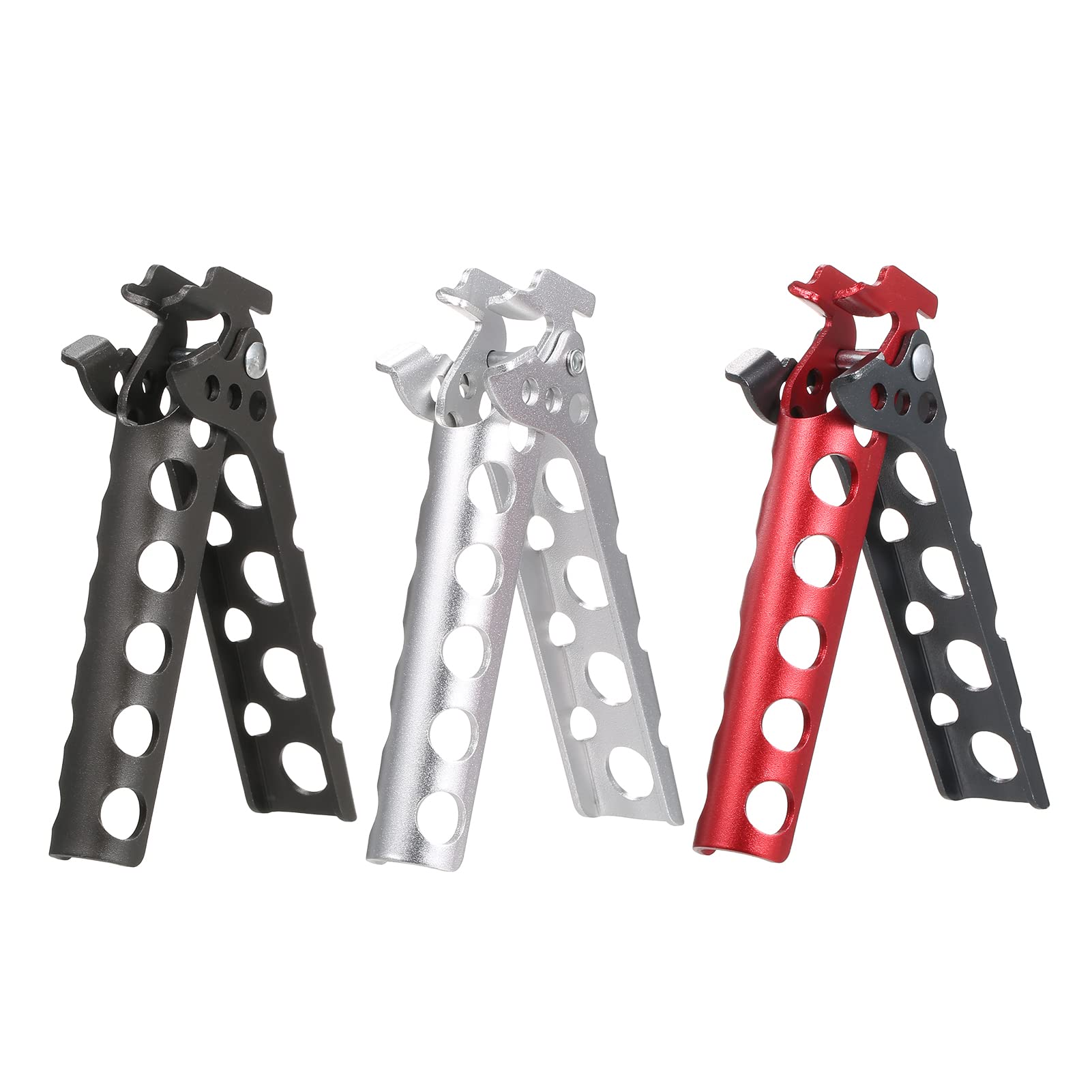 HUIOP Pot Lifter, Aluminum Pot Lifter Camping Pot Pan Grip Handle Outdoor Cooking Pot Holder