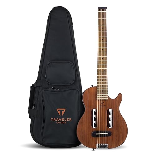 Traveler Guitar Guitarra Acústica 6 Cuerdas Escape Mark III (Caoba), Derecha, (MK3 MHS)