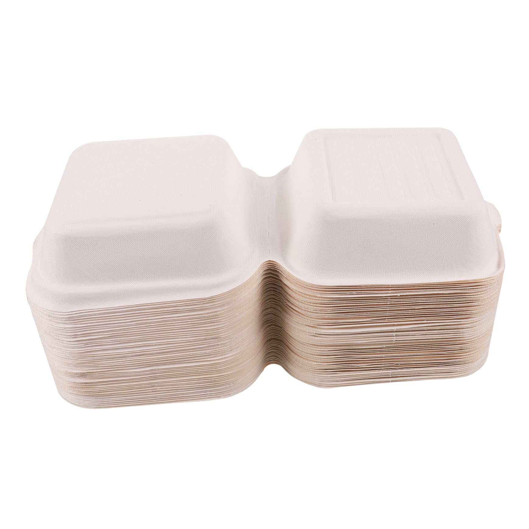 PRETYZOOM Lightweight Sandwich Packing Box Chinese Boxes Take Out 50pc Burger Containers