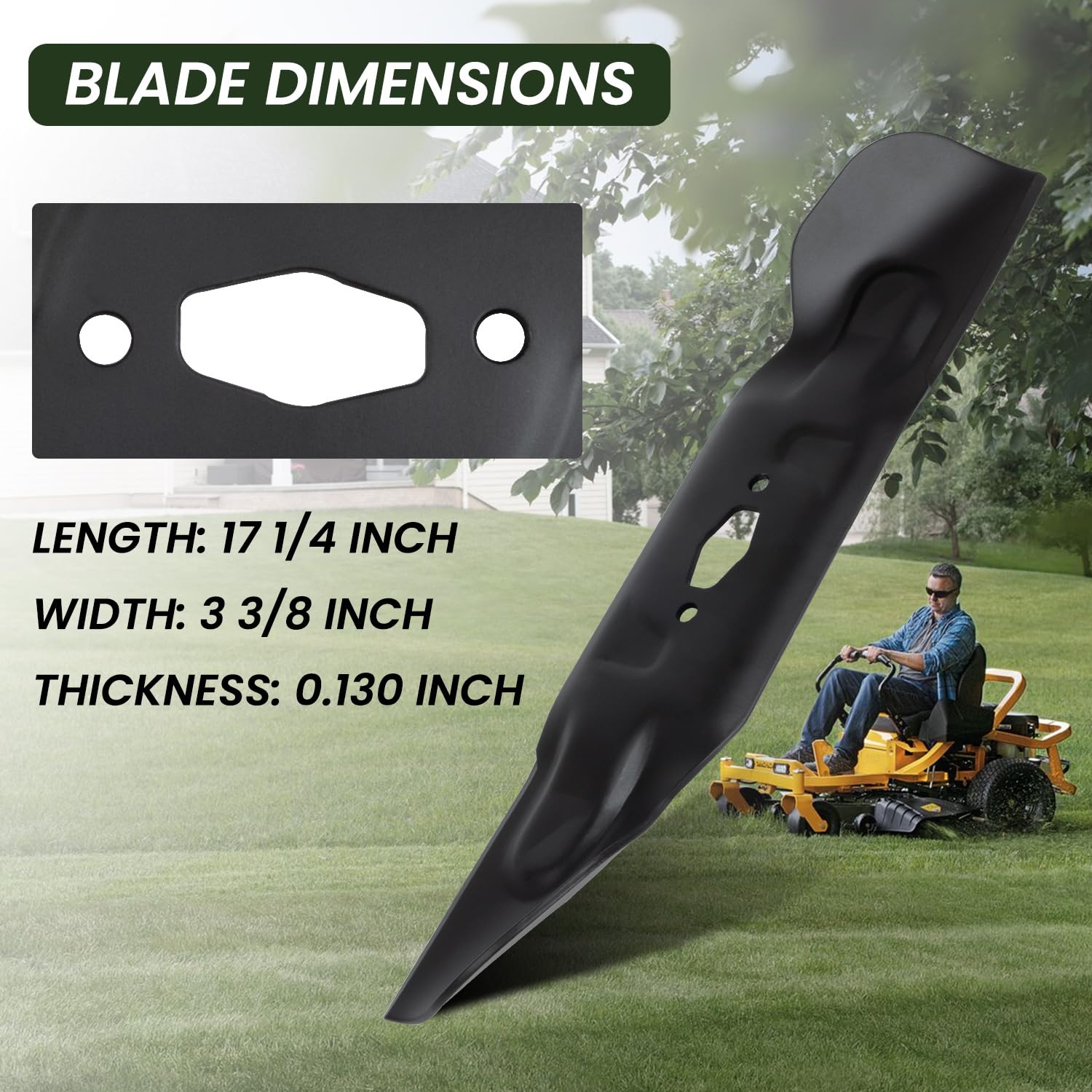 Amazon.com : Prosentuo 742P05094 Lawn Mower Blade Compatible with