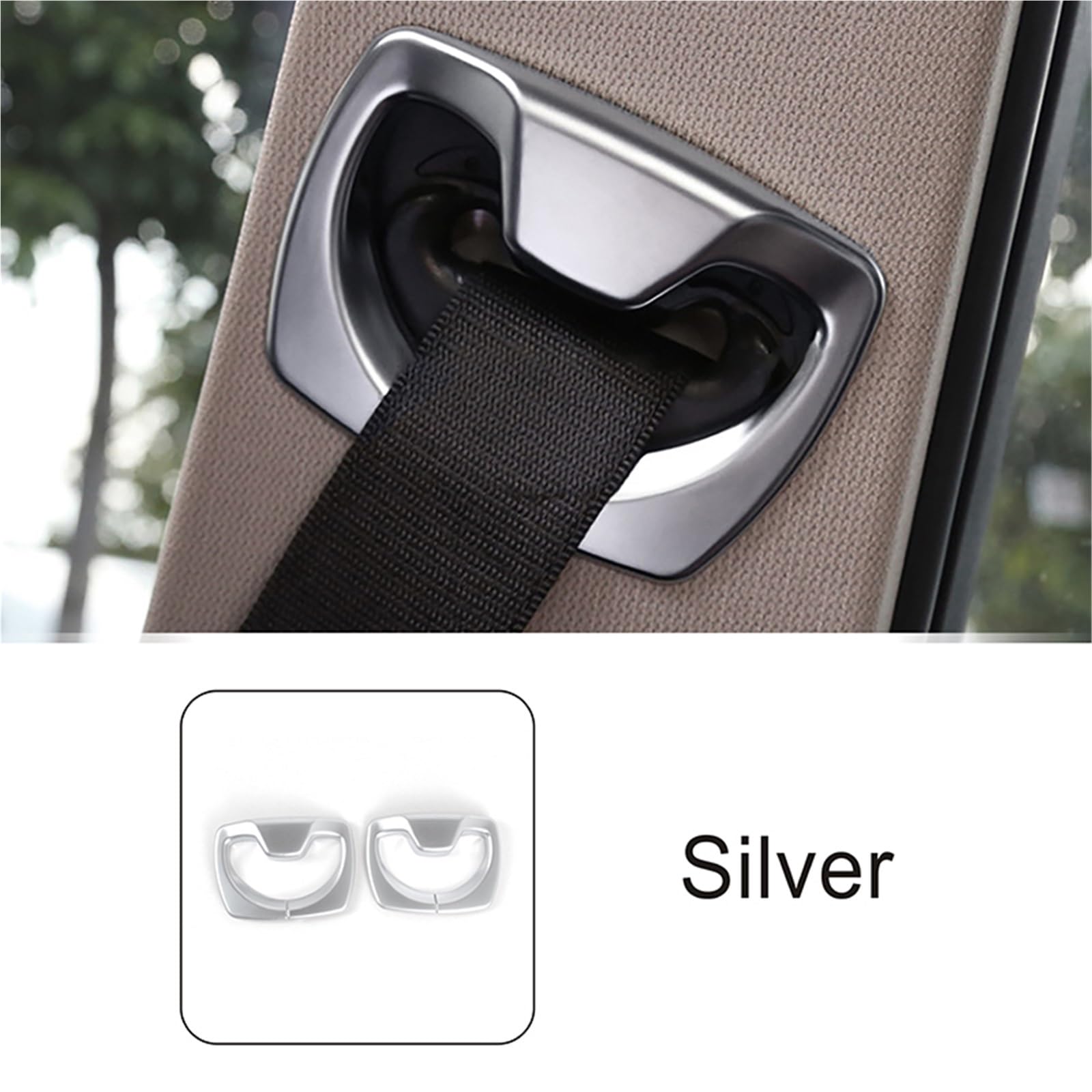 Car Styling B Pilastro Cintura Di Sicurezza Cornice Decorazione Copertura Per BMW Serie 3 F30 2013-2018 Accessori Interni
