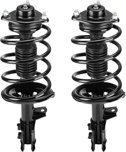 Conjunto de amortiguador de puntal delantero con resorte helicoidal para Kia Forte Sedan y Forte Koup 2010-2013, Forte5 2012-2013, solo FWD,