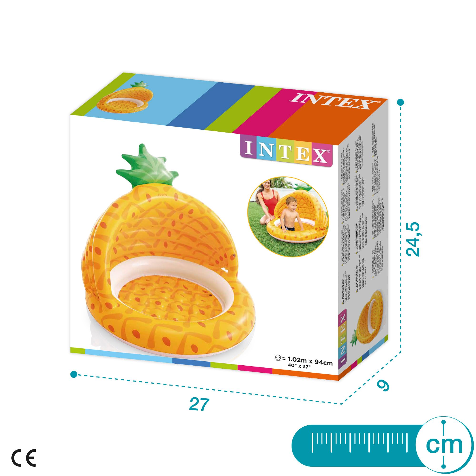 Pineapple Baby Pool
