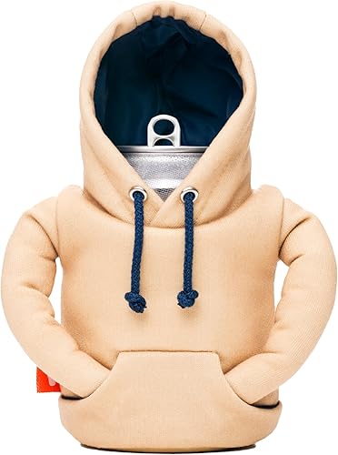 Puffin - Sudadera con capucha - Aislamiento de latas de 12 oz I Botella de cerveza y soda aislante, mantiene las bebidas y bebidas frías - Taco