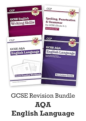 GCSE English Language AQA: Revision Bundle cover