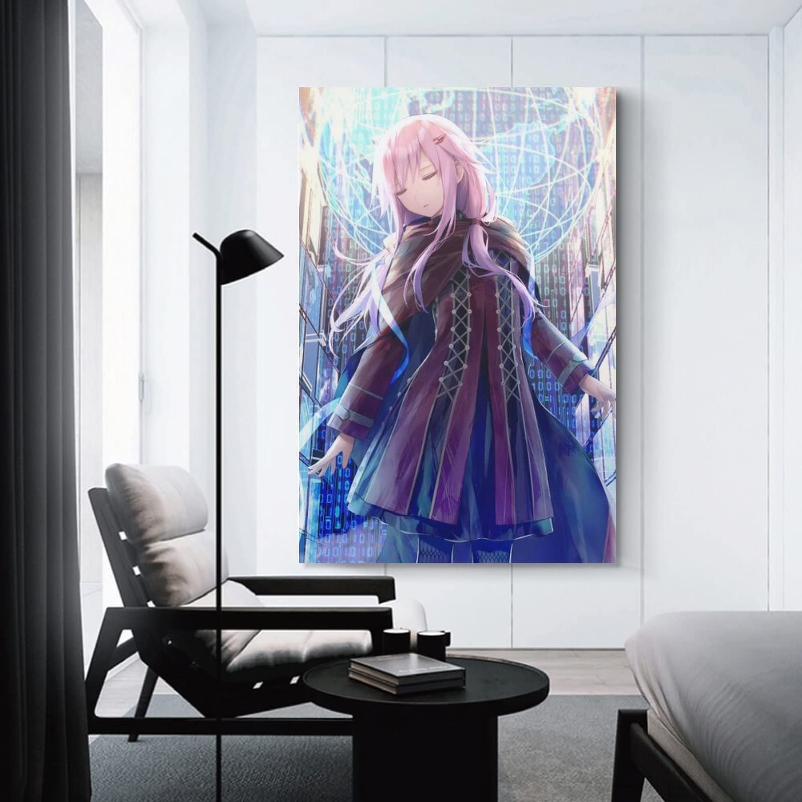 ギルティクラウン 楪いのり ポスター Amazon.co.jp: 絵画 ギルティクラウン 楪いのり ポスター アートワーク
