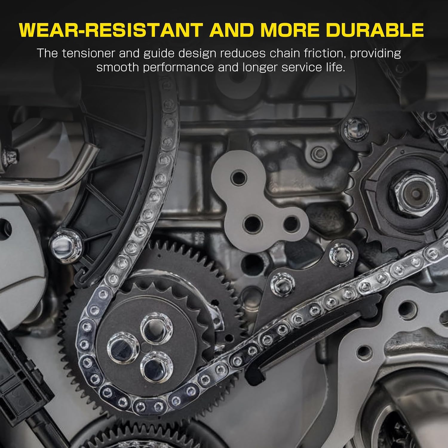 N20 N26 Engine Timing Chain Kit Compatible With BMW 228 320 328 428 528 X1 X3 X4 X5 Tensioner VVT Camshaft Sprocket with Oil Pump Chain 11417602646 11417602647 11367583818