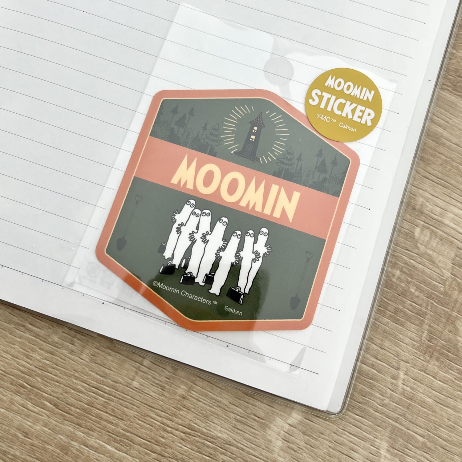 Gakken Stafull Moomin Sticker Outdoor Set of 6 Z22802