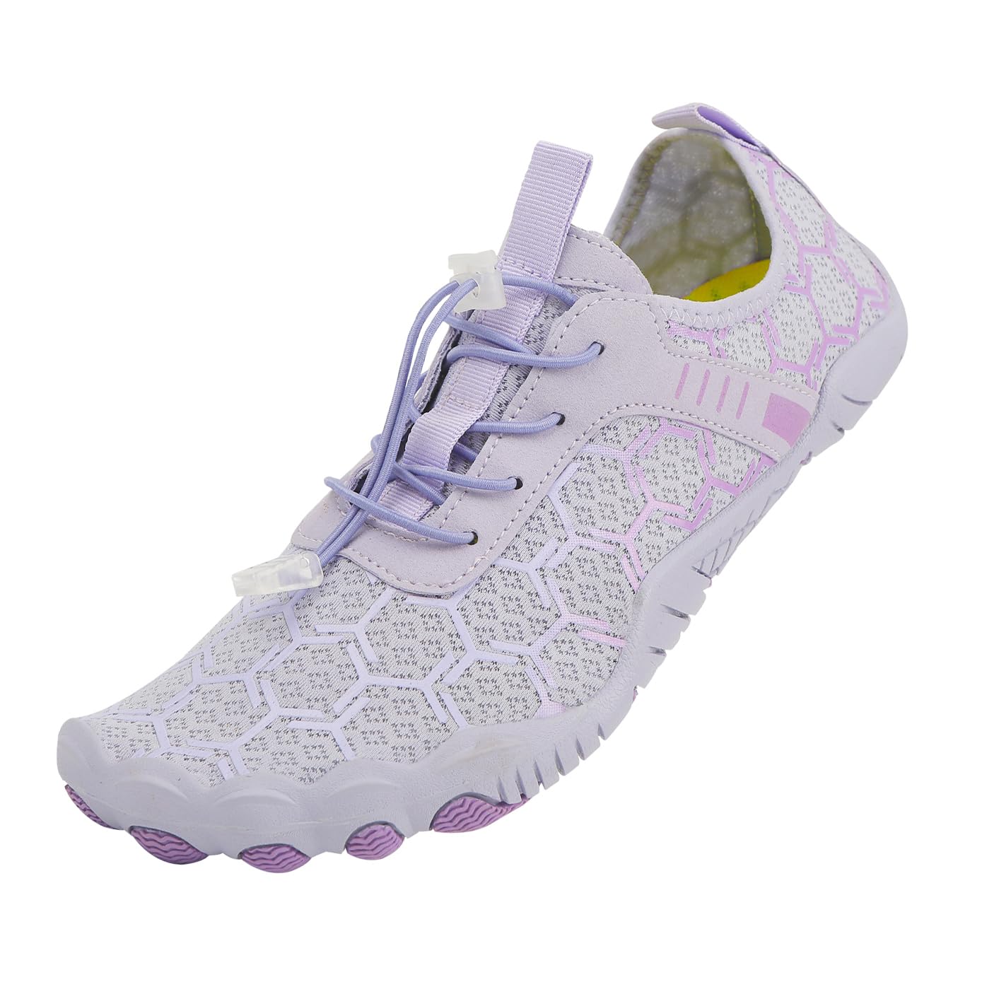 Barfußschuhe Damen Herren Breite Zehenbox Wasserschuhe Barfußtrainer Frauen Männer zum Wandern Laufen Fitnessstudio Strand Surfen Fahren