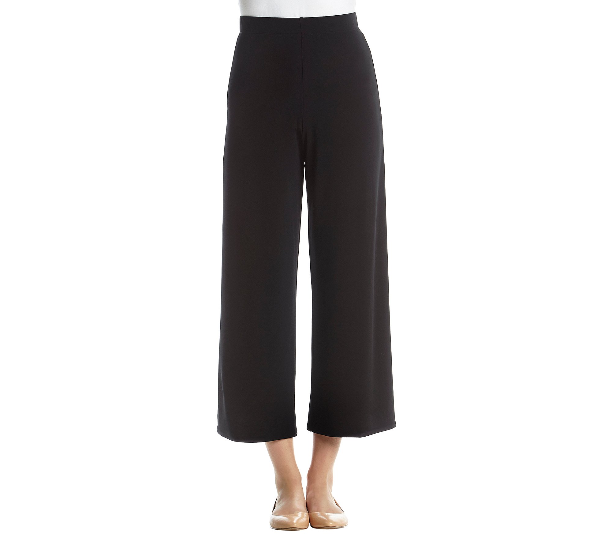 kensie Slinky Knit Palazzo Pants Medium
