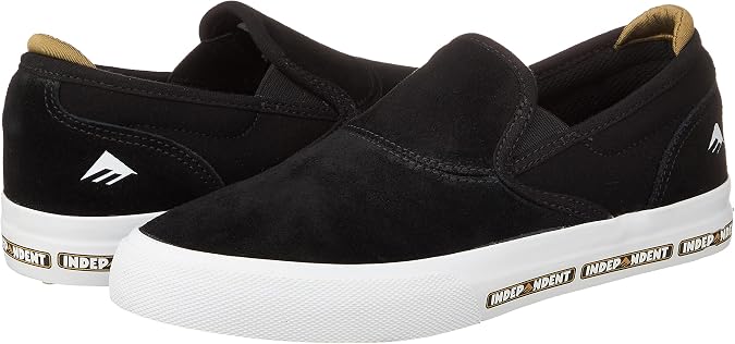 Emerica Mens Wino G6 Slip-on Youth X Independent Skate Shoe